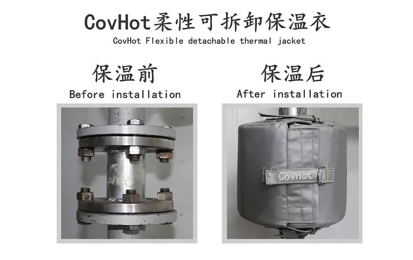 COVHOT?柔性可拆卸式<a href=http://www.wz365.cn/e/tags/?tagname=%E4%BF%9D%E6%B8%A9%E8%A1%A3 target=_blank class=infotextkey>保溫衣</a>,蒸汽系統(tǒng)節(jié)能,節(jié)能保溫